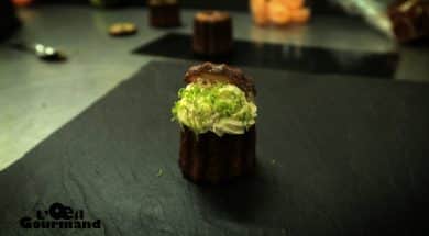 canelé bordelais huitre chocolat