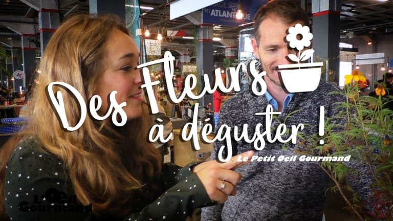 Fleurs à manger le petit oeil gourmand