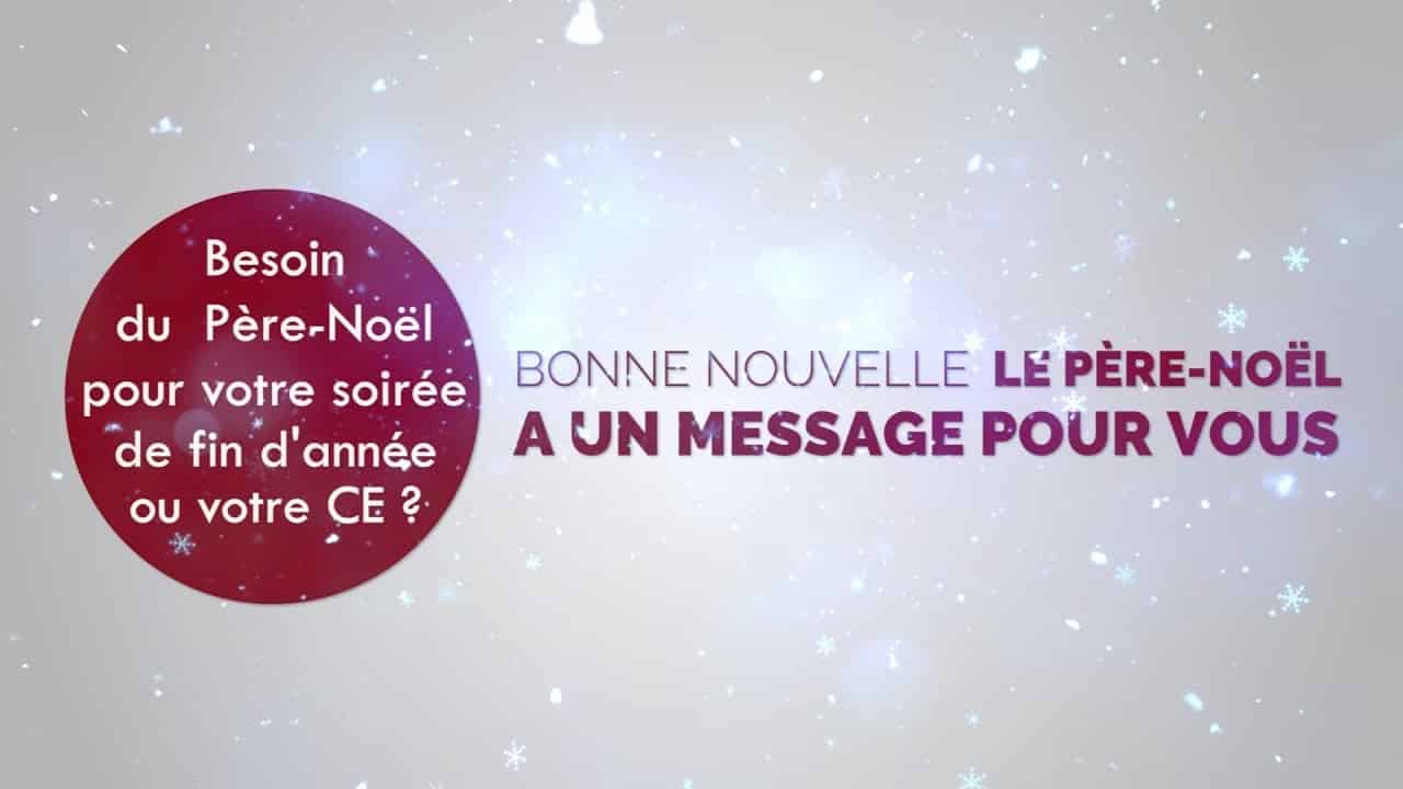 Le Père-Noël de Bordeaux a un message pour vous ! Nd Events