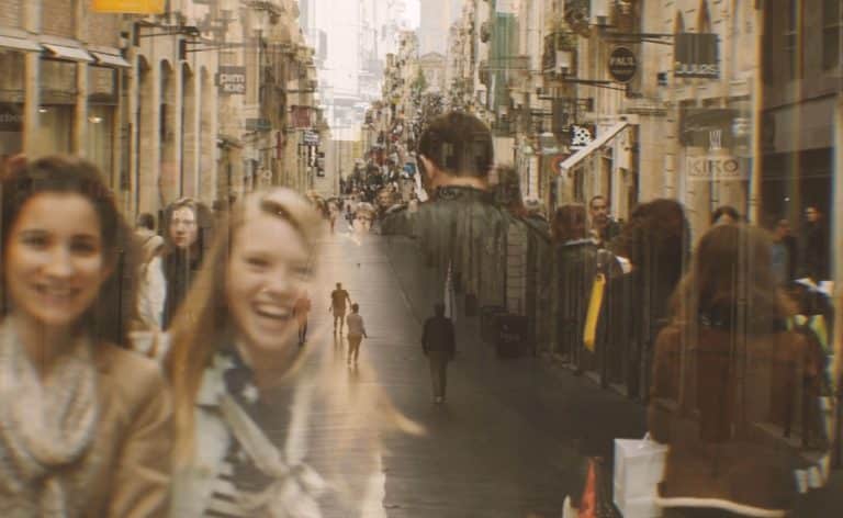 La rue Sainte-Catherine à Bordeaux