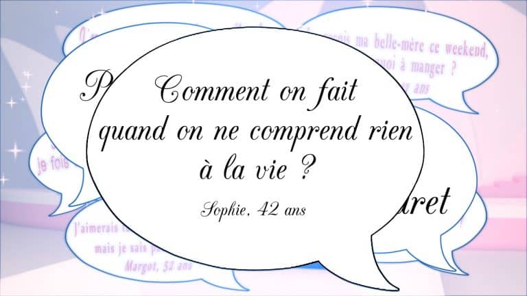ne rien comprendre à la vie
