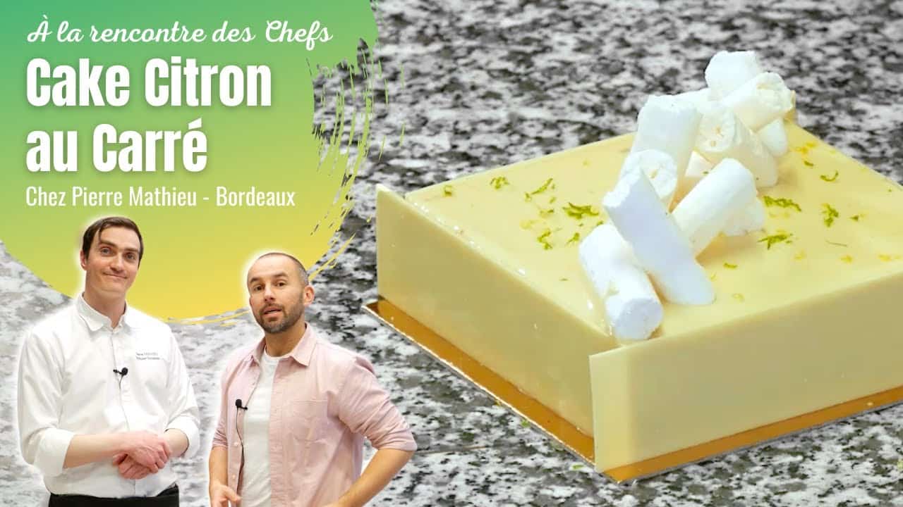 Le pâtissier Pierre Mathieu nous livre les secrets de son cake citron