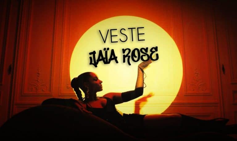 Jaïa rose clip bordeaux