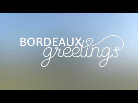 Une très belle carte postale de la Gironde – Bordeaux Greetings
