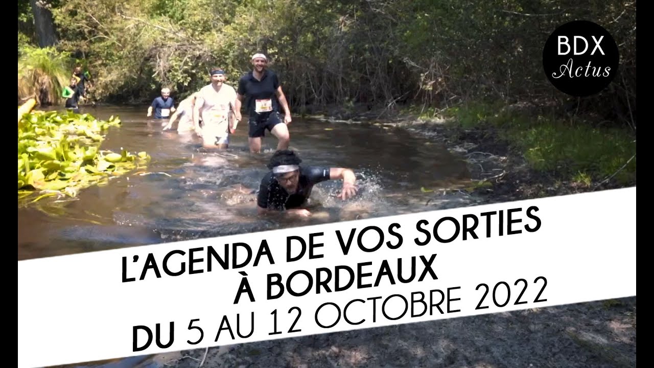 L’agenda de vos sorties bordelaises du 6 au 12 octobre 2022